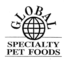 GLOBAL SPECIALTY PET FOODS logo