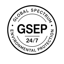 GLOBAL SPECTRUM GSEP 24/7 ENVIRONMENTAL PROTECTION logo