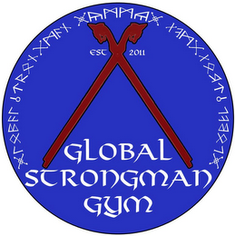 GLOBAL STRONGMAN GYM logo