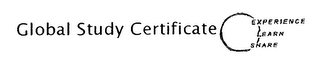GLOBAL STUDY CERTIFICATE EXPERIENCE LEARN SHARE logo