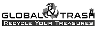 GLOBAL & TRASH RECYCLE YOUR TREASURES logo