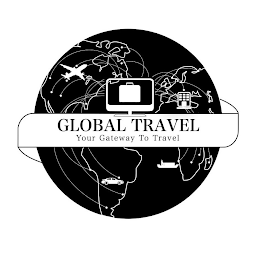 GLOBAL TRAVEL YOUR GATEWAY TO TRAVEL logo