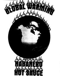 GLOBAL WARMING HABANERO HOT SAUCE logo