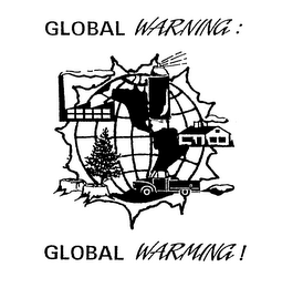 GLOBAL WARNING: GLOBAL WARMING! logo