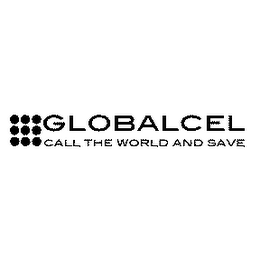 GLOBALCEL, CALL THE WORLD AND SAVE logo