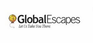 GLOBALESCAPES LET US TAKE YOU THERE logo