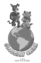 GLOBALLY CLEAN ESTD 2020 logo