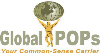 GLOBALPOPS YOUR COMMON-SENSE CARIER logo