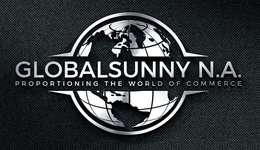 GLOBALSUNNY N.A. PROPORTONING THE WORLD OF COMMERCE logo