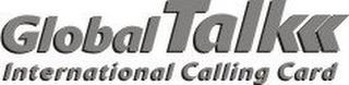 GLOBALTALK INTERNATIONAL CALLING CARD logo