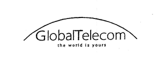 GLOBALTELECOM THE WORLD IS YOURS logo