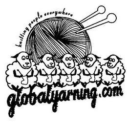 GLOBALYARNING.COM KNITTING PEOPLE EVERYWHERE logo