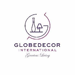 GLOBEDECOR INTERNATIONAL GRACIOUS LIVING logo
