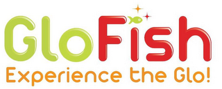GLOFISH EXPERIENCE THE GLO! logo