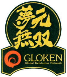 GLOKEN GLOBAL KENDAMAS NETWORK logo