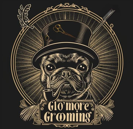 GLO'MORE GROOMING logo