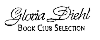 GLORIA DIEHL BOOK CLUB SELECTION logo