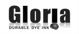 GLORIA DURABLE DYE INK logo