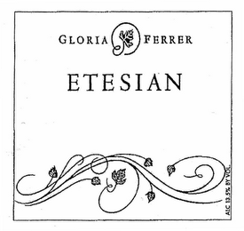 GLORIA FERRER ETESIAN logo
