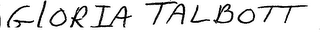 GLORIA TALBOTT logo
