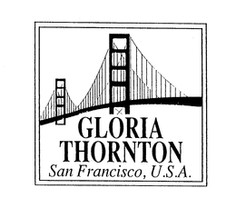 GLORIA THORNTON SAN FRANCISCO U.S.A. logo
