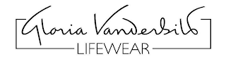 GLORIA VANDERBILT LIFEWEAR logo
