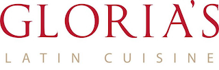 GLORIA'S LATIN CUISINE logo