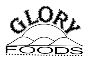 GLORY FOODS logo