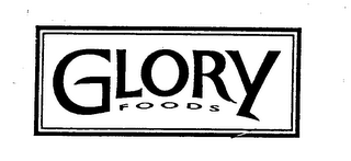 GLORY FOODS logo