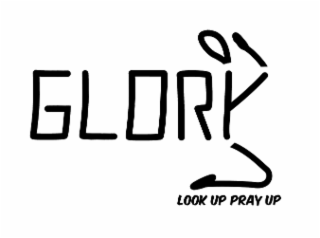 GLORY LOOK UP PRAY UP logo