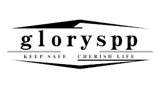 GLORYSPP KEEP SAFE CHERISH LIFE logo