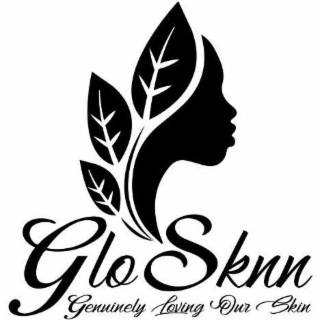 GLOSKNN GENUINELY LOVING OUR SKIN logo