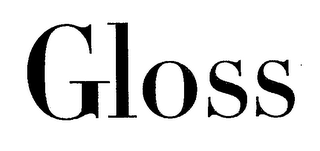 GLOSS logo