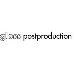 GLOSS POSTPRODUCTION logo