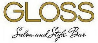 GLOSS SALON AND STYLE BAR logo