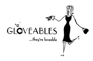 GLOVEABLES ...THEY'RE LOVEABLE logo