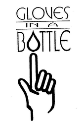 GLOVES IN A BOTTLE logo