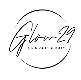 GLOW 29 SKIN AND BEAUTY logo