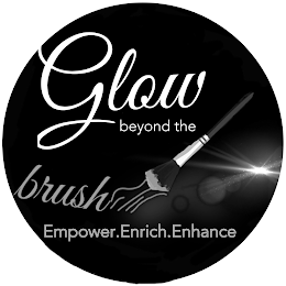 GLOW BEYOND THE BRUSH EMPOWER. ENRICH. ENHANCE. logo