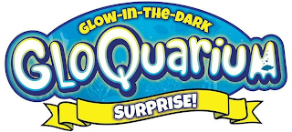 GLOW-IN-THE-DARK GLOQUARIUM SURPRISE! logo