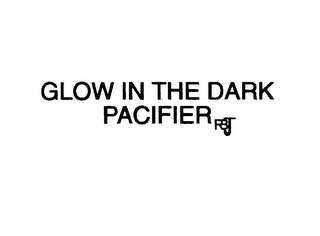 GLOW IN THE DARK PACIFIER RBJ logo