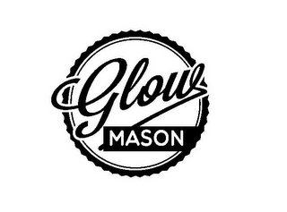 GLOW MASON logo