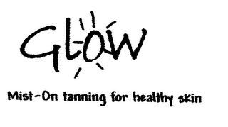 GLOW MIST-ON TANNING FOR HEALTHY SKIN logo