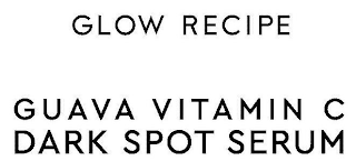 GLOW RECIPE GUAVA VITAMIN C DARK SPOT SERUM logo