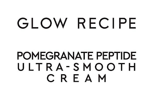 GLOW RECIPE POMEGRANATE PEPTIDE ULTRA-SMOOTH CREAM logo