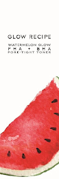 GLOW RECIPE WATERMELON GLOW PHA + BHA PORE-TIGHT TONER logo