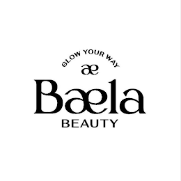 GLOW YOUR WAY AE BAELA BEAUTY logo