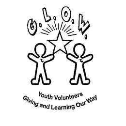 G.L.O.W. YOUTH VOLUNTEERS GIVING AND LEARNING OUR WAY logo