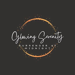 GLOWING SERENITY SURRENDER AT MIDNIGHT logo