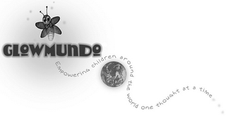 GLOWMUNDO EMPOWERING CHILDREN AROUND THE WORLD ONE THOUGHT AT A TIME logo